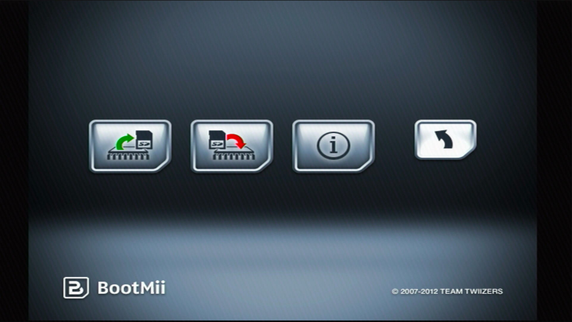 BootMii - Esci