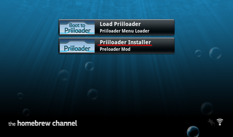 Homebrew Channel - Priiloader Installer